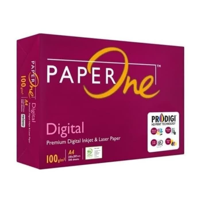 

Kertas HVS A4 100gram PAPERONE/Kertas Fotocopy Potocopy/Office Paper Stationery