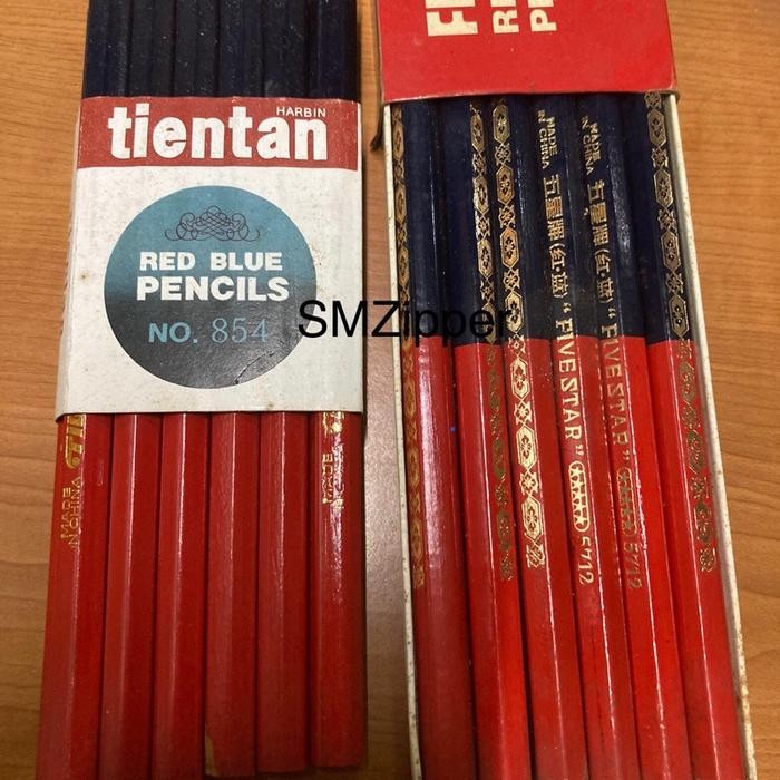 

Pensil Jahit Merah Biru Tientan Beli Per Lusin