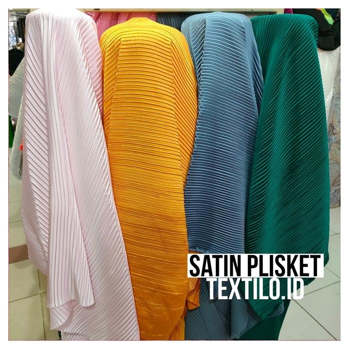 

kain plisket premium - bahan prisket - kain kerut