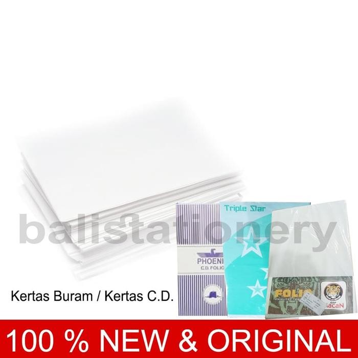

Kertas Buram / Kertas CD Triple star / phoenix / macan