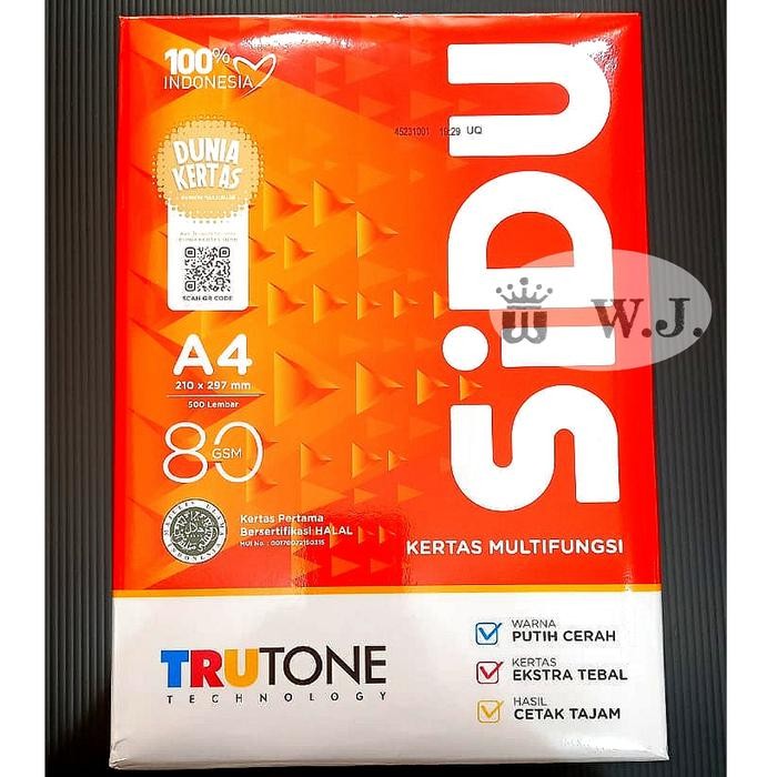 

Kertas HVS SiDU A4 80gr.