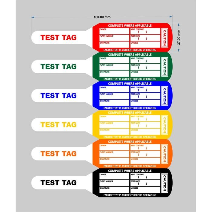 

Test Tag Elektrik / Tagging elektrik