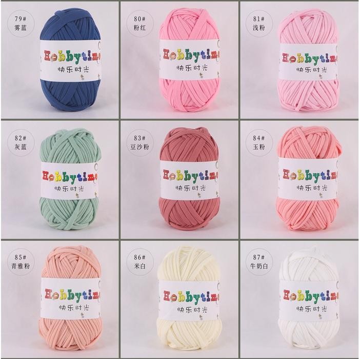 

(40-80) TSHIRT YARN Benang Kaos 100gr