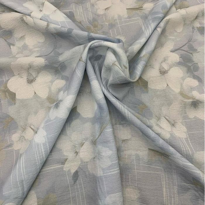 

Kain Crinckle Print terbaru motif bunga 46.48