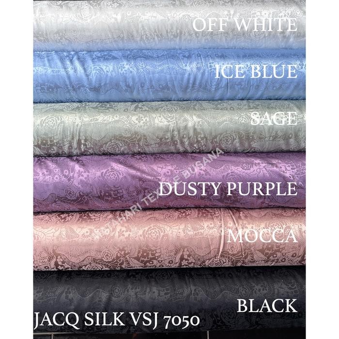 

JACQUARD SILK VSJ 7050 LEBAR KAIN 1.5M Satin
