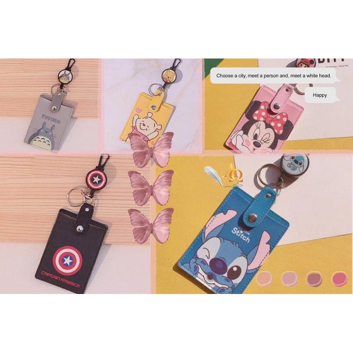 

Tempat Kartu Unik/ ID Card Holder Motif Kartun Lucu For Kartu MRT 14th