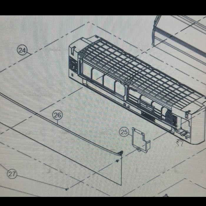 Terlaris Cover Depan Indoor AC Split Panasonic 2~2,5 PK Model CS-YN18/24TKJ SALE