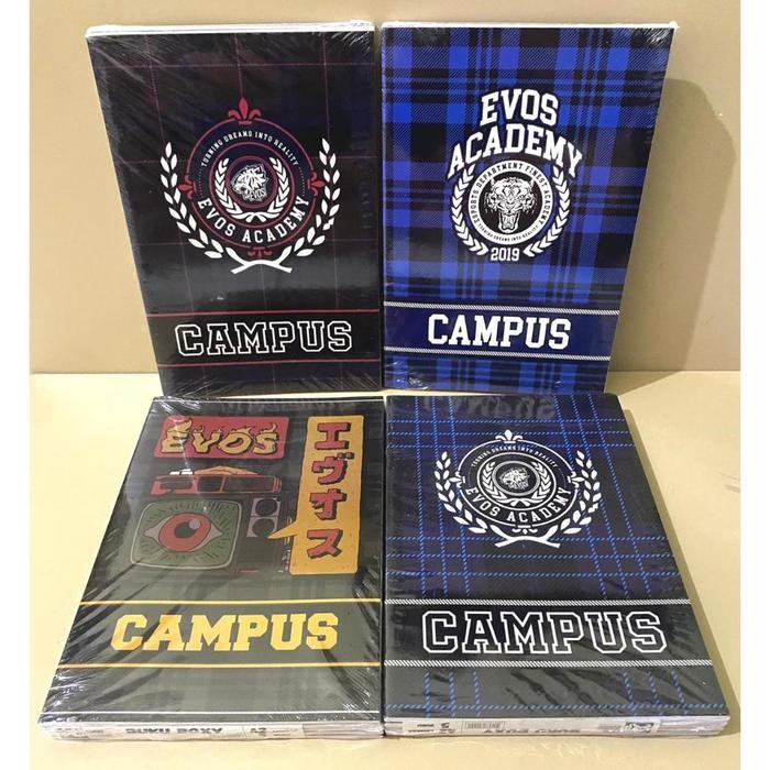 

[5 Buku - 42 Lembar] Buku BESAR / BOXY - EVOS Academy CAMPUS - 42 Lembar
