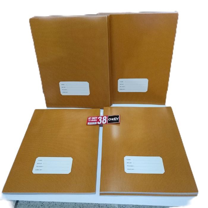 

Oakey Buku Tulis 38 Halaman 10 Buku Cover Coklat Motif Sampul - Paper