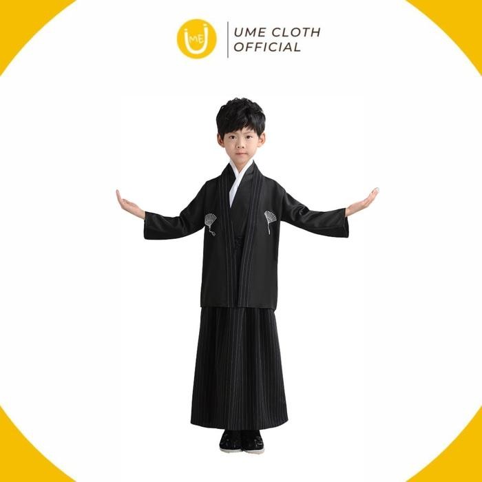 UMECloth Fashion Kostum Kimono Jepang Anak Laki-Laki Traditional