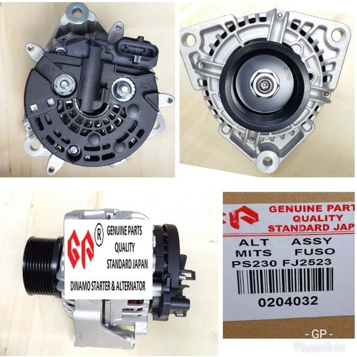 Hemat Dinamo Alternator Gp Mitsubishi Fuso Ps-230 Fj2523 Fz4024