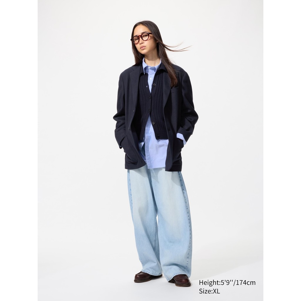 Uniqlo Jaket Brushed Jersey