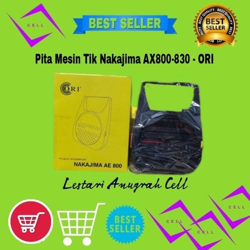 Pita Mesin Tik Nakajima AE800-830 ribbon/ Ori