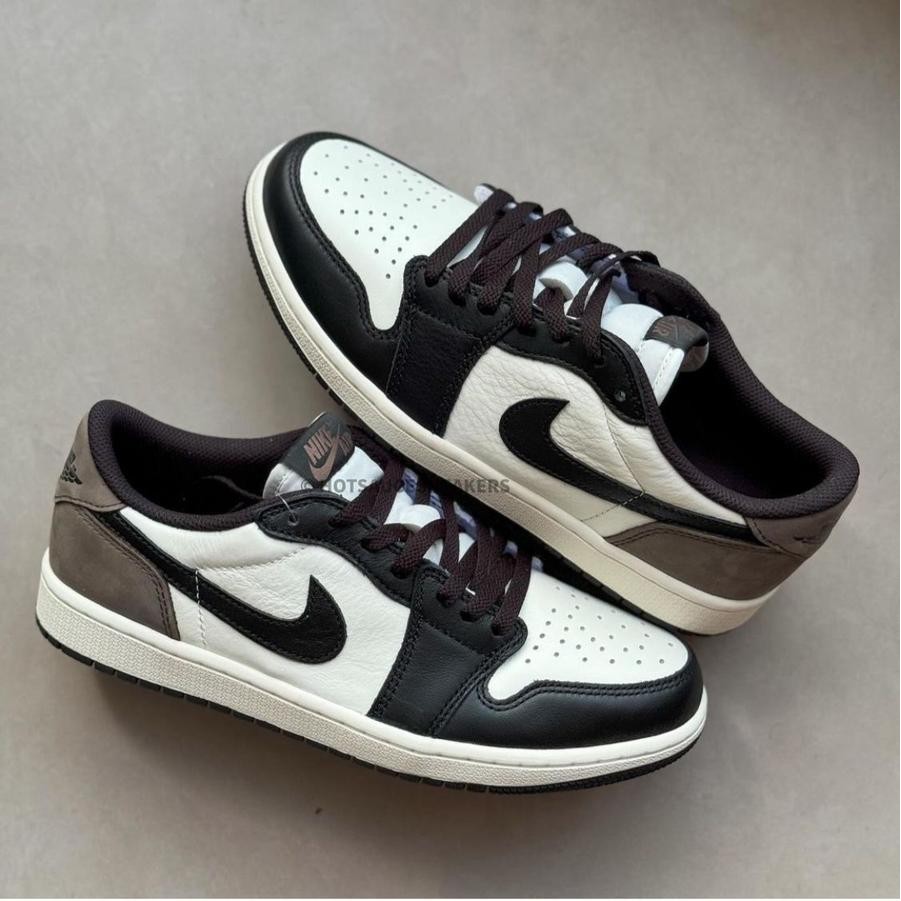 Jordan 1 Retro Low OG Dark Mocha - 100% Authentic Original Guaranteed