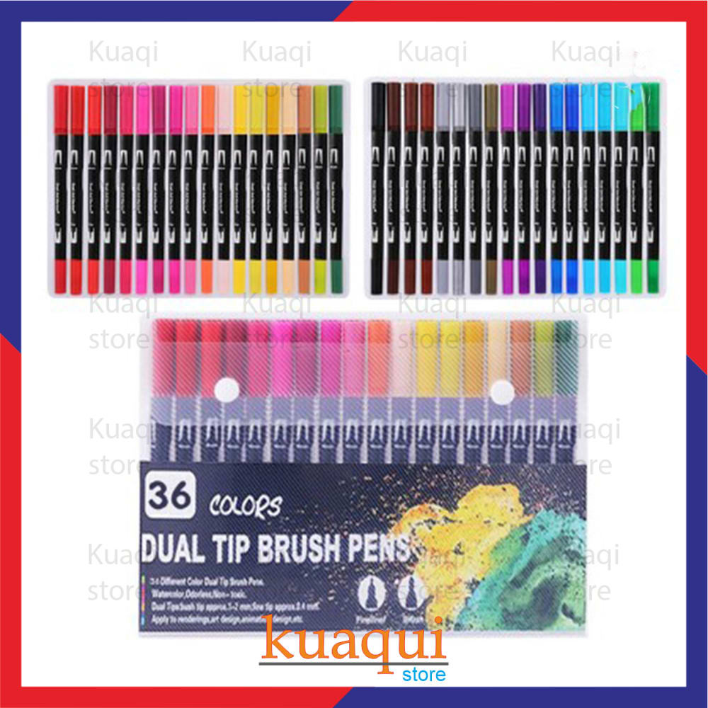 

Spidol Sketsa Double Head Drawing Pen Fine Art Watercolor Set 2 Kepala- MKB