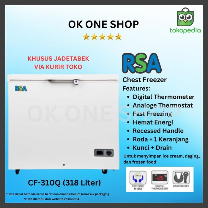 Rsa Est Freezer Cf-310 Cf-310