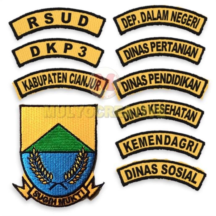 

Bed Bordir Logo Dinas Kabupaten Cianjur - Bordir Kab Cianjur PREMIUM