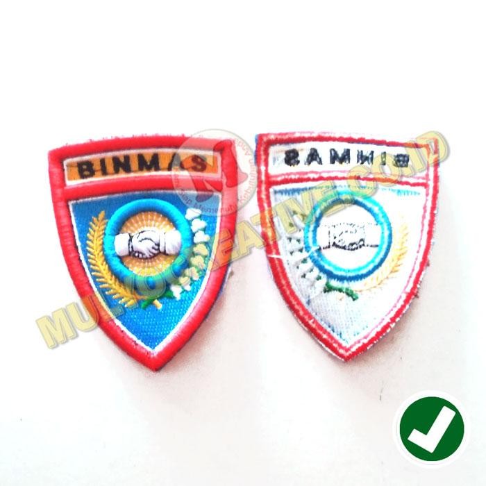

Bordir Bet Logo Binmas Timbul Bedge Patch Logo Binmas Timbul Murah PREMIUM