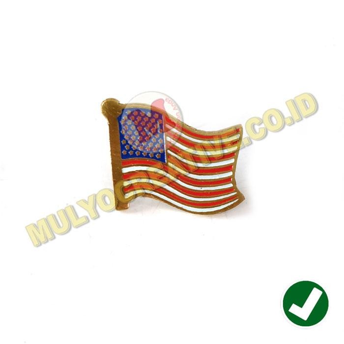 

Pin Flag Negara Amerika Pin Bendera Amerika Serikat Flag Pin Murah PREMIUM