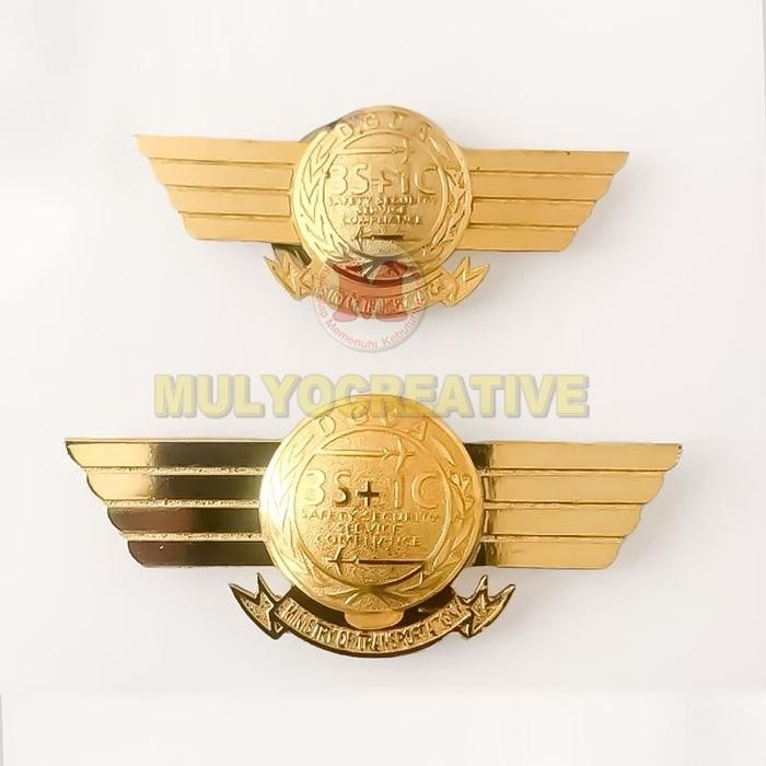 

Wing DGCA Pin Brevet 3S+1C Kementerian Perhubungan Udara Pin DGCA PREMIUM