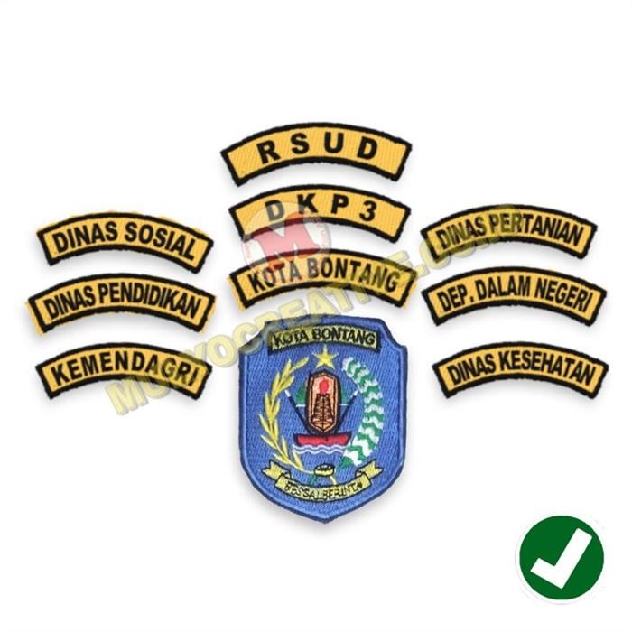 

Bed Bordir Logo Dinas Kota Bontang - Bordir Pemkot Bontang PREMIUM