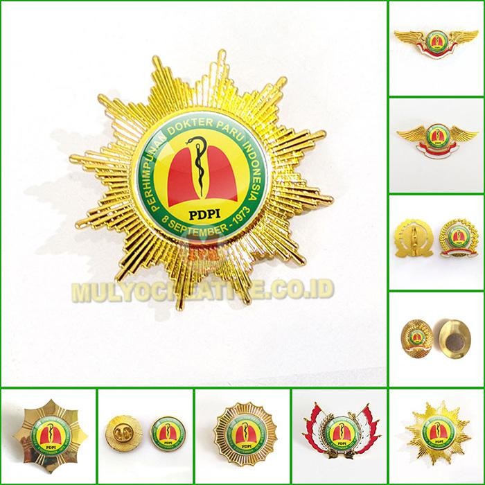 

Bros PDPI Persatuan Dokter Paru Indonesia Wing Pin Logo PDPI PREMIUM