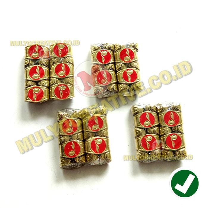 

Ring Hasduk Murah - Ring Kacu Pramuka Penggalang Warna Merah 100 Pcs PREMIUM