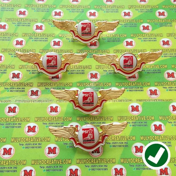 

Wing Logo Partai Solidaritas Indonesia - Pin Partai PSI PREMIUM