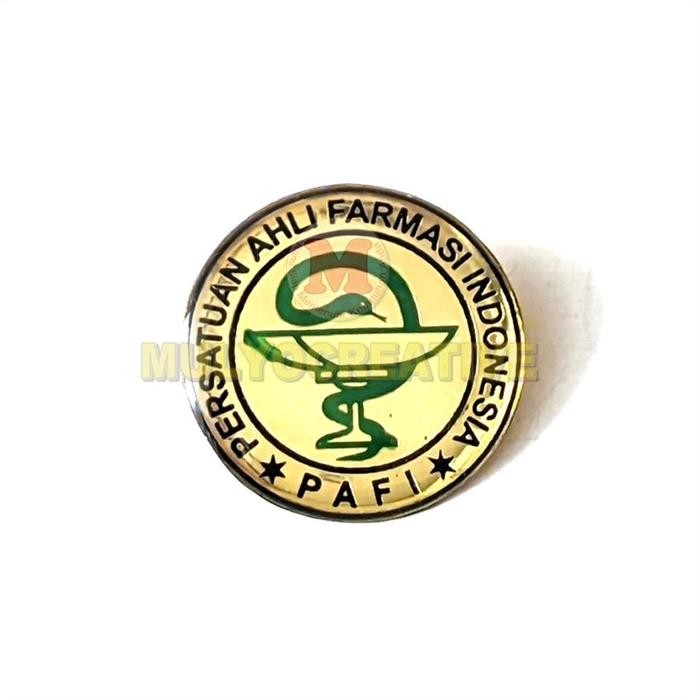 Pin PAFI Bros Logo PAFI Pin Persatuan Ahli Farmasi Indonesia PREMIUM