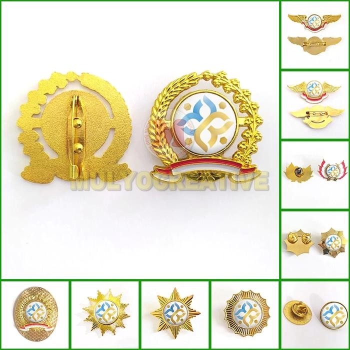 

Pin Bros Wing Logo BKKBN Pin Kemendukbangga PREMIUM