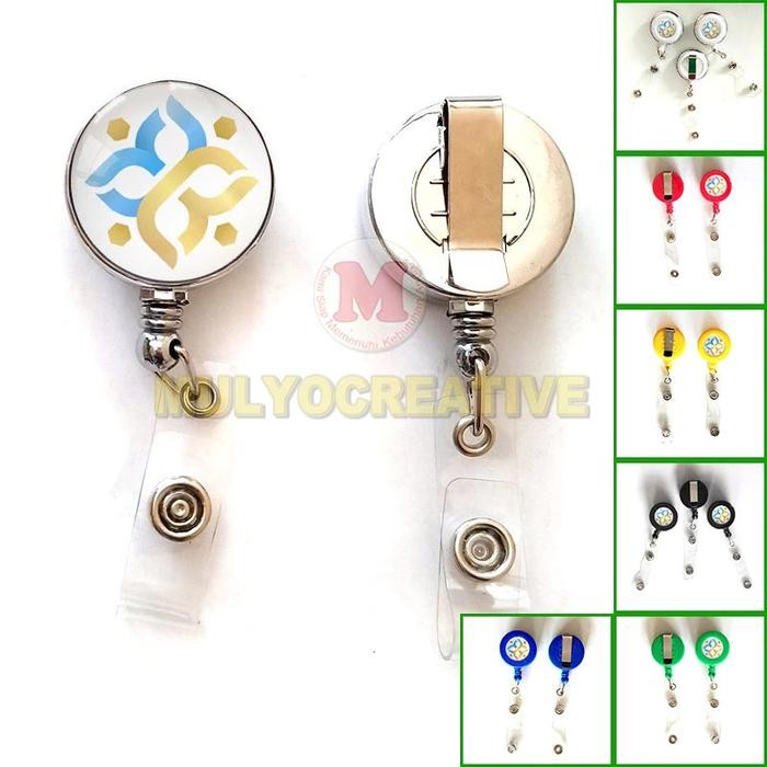 

ID Card Holder Logo Kemendukbangga Gantungan ID Card Yoyo BKKBN PREMIUM