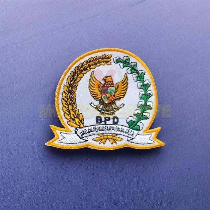 

Bordir Logo Badan Perwakilan Desa Badge Patch BPD PREMIUM