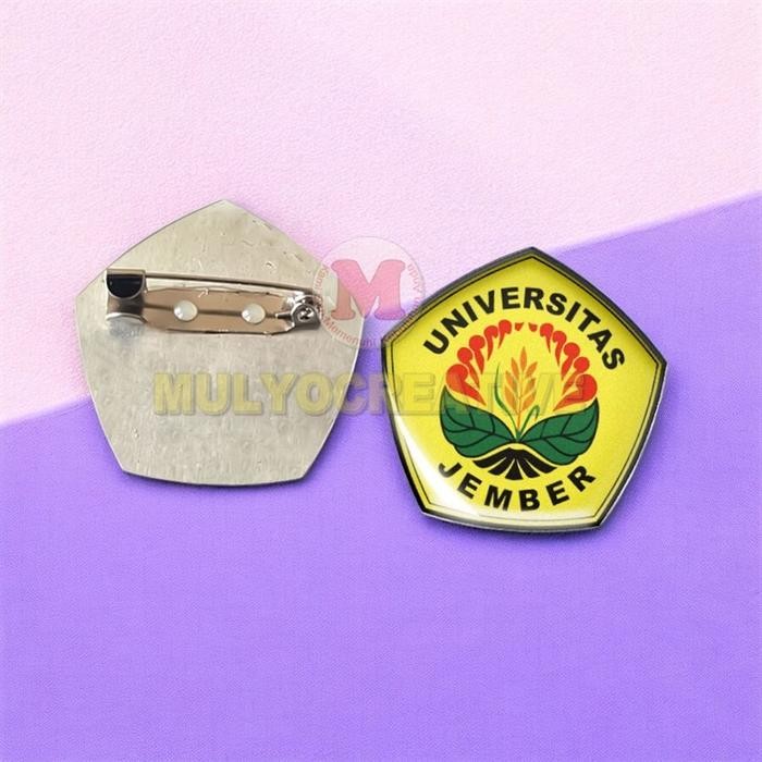 Pin UNEJ Lencana Pin Logo Universitas Jember PREMIUM
