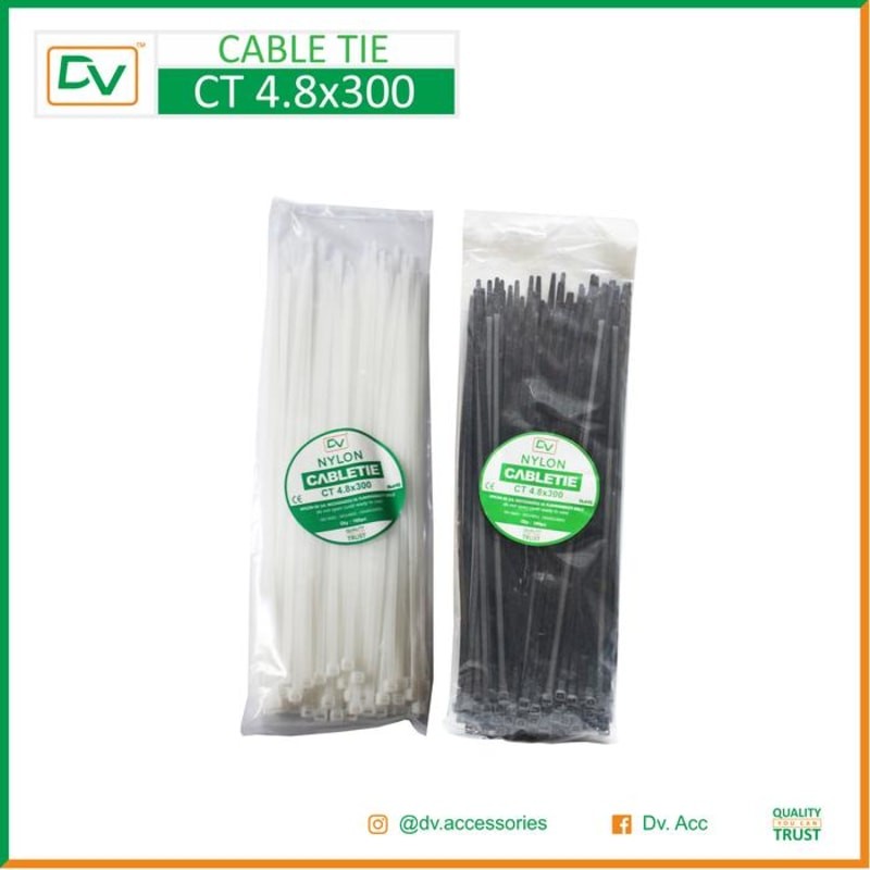 

PROMO DV CABLE TIE / KABEL TIES 4.8X300 / 30CM