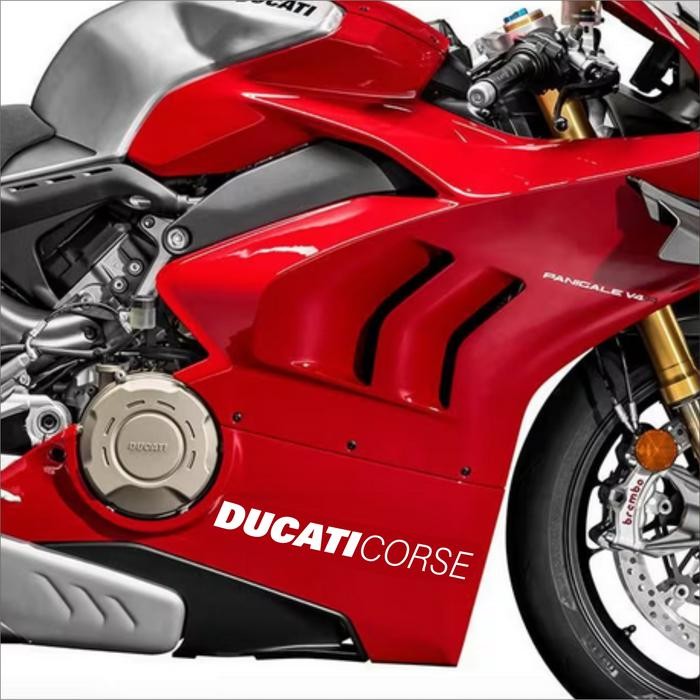 BARU STIKER BODY MOTOR DUCATI PANIGALE V4 CUTTING STICKER FULL BODY