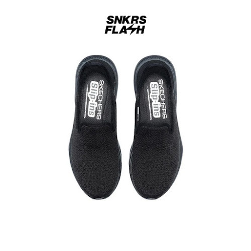 SKECHERS GO WALK 7 TRIPLE BLACK Sepatu Casual Pria - 216551BBK - Size 42