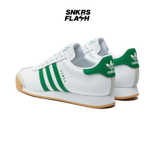ADIDAS SAMOA WHITE GREEN Sepatu Sneakers Pria - JH9078 - Size 43.3