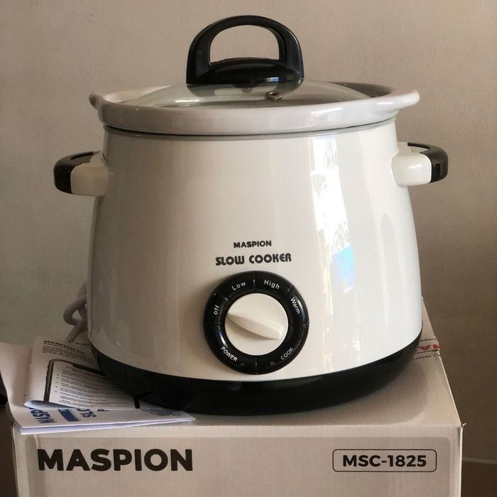 Maspion Slow Cooker Msc 1825. Msc1825