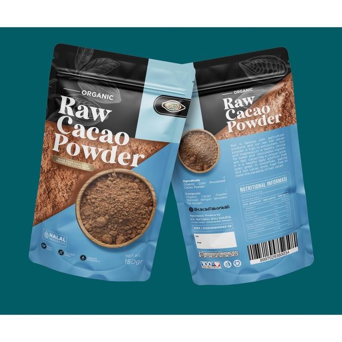 

NEW! CACAO TABON - ORGANIC RAW CACAO POWDER 150G ( COKELAT BUBUK )