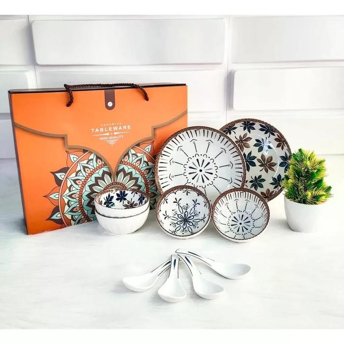 Eiko Set / Eiko Set Choco Flower Bowl / Eiko Japanese Style Bowl