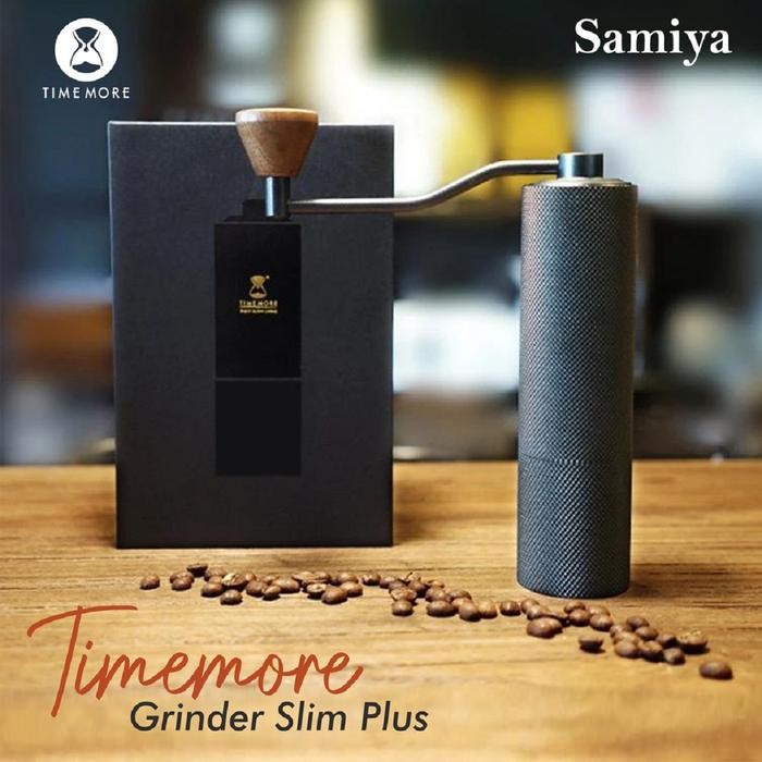 T6C6- Timemore Grinder Slim Plus E&B Burr Stainless Steel / Grinder Kopi High Quality /