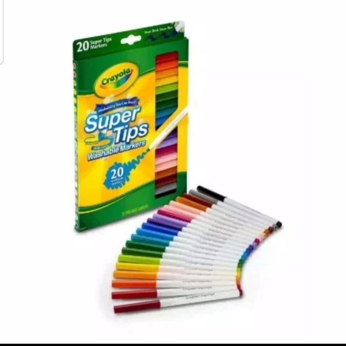 

Crayola Washable Supertips Marker 20 Color
