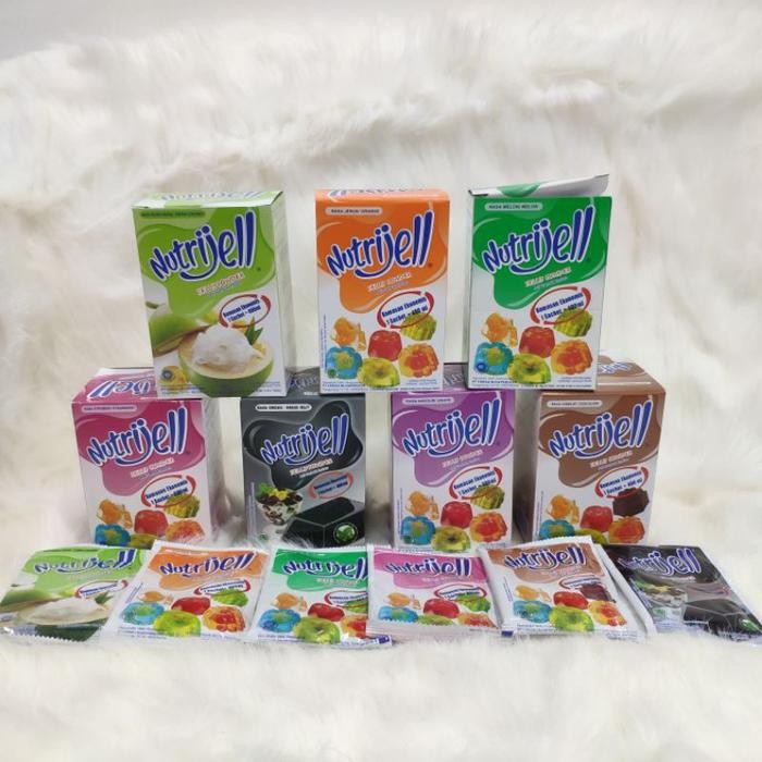 

NEW! NUTRIJELL JELLY POWDER ALL VARIANT / NUTRIJEL RASA PER PACK