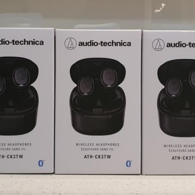 Audio Technica Ath-Ck3Tw Ori Tws Bluetooth 5.0 Aptx In Ear Earphone