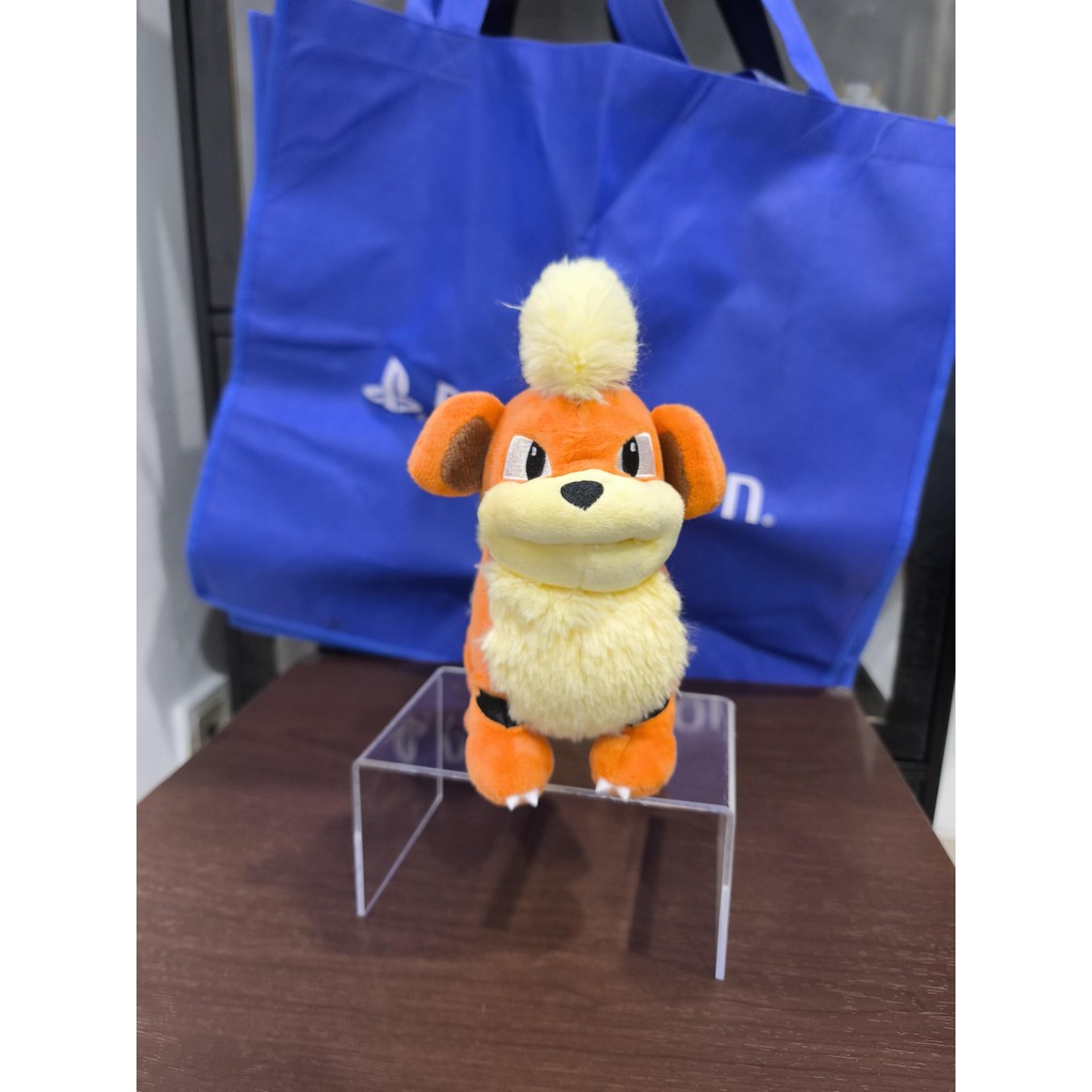 Growlithe San Ei Pocket Monster Pokemon Plush Boneka Pokemon Original