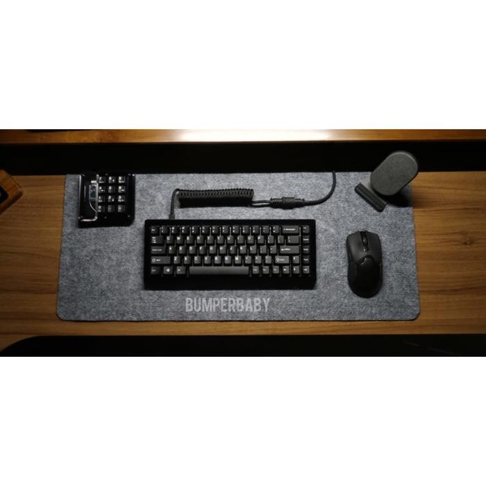 Mousepad Desk Top Felt Keyboard Deskmat Deskpad Wool Table Cover
