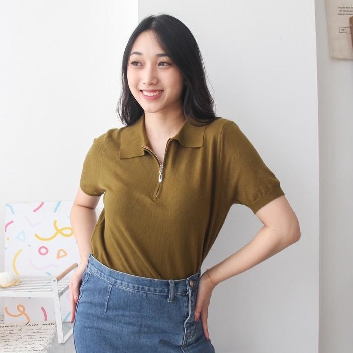 (Expert) Duchess Atasan Wanita NIKI Polo Sleting / Blouse Wanita