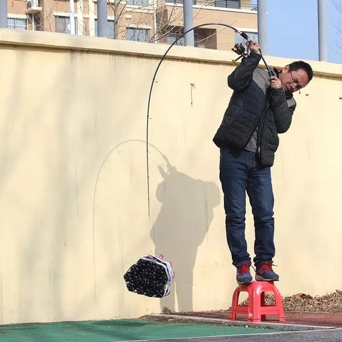 Joran Fiber Carbon Karbon Fishing Of Catch Spinning Casting 180