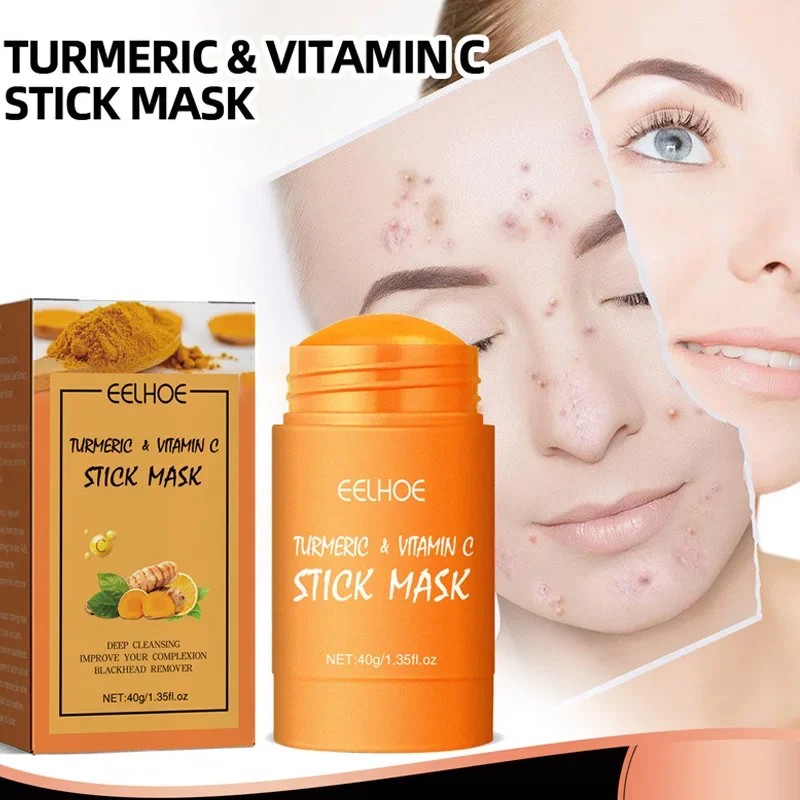 Solid Mask Face deep Clean Mask Stick Moisturizing Shrink Pores Blackhead removal Acne Facial Film K