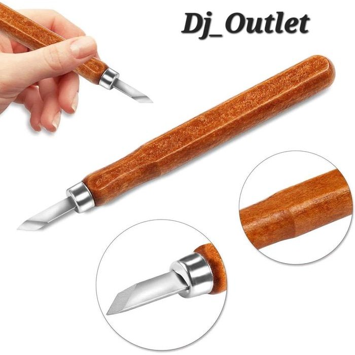 

PISAU UKIR PAHAT KAYU 12 IN 1 PREMIUM WOOD CARVING ART KNIFE BAHAN STAINLESS STEEL TYPE 3CR4MOV